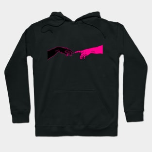 Creation of Adam Pink Hoodie